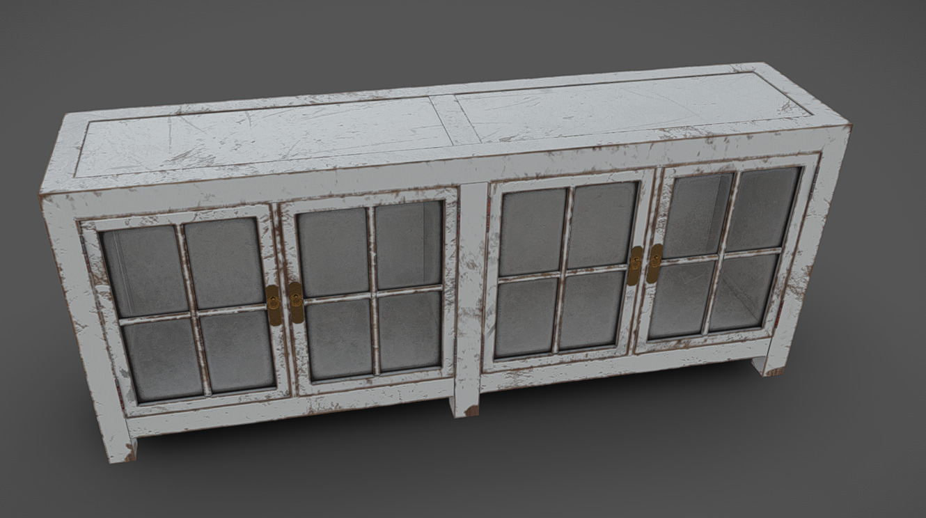 Furniture Pack 09 Low-poly 3D model_6