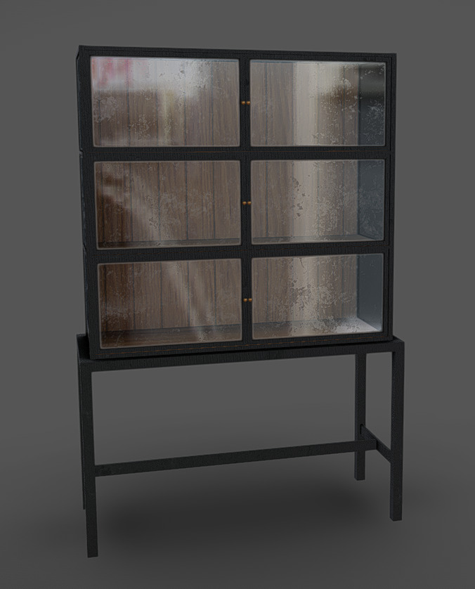 Furniture Pack 09 Low-poly 3D model_4