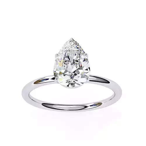 PEAR DIAMOND RING -CAD-90