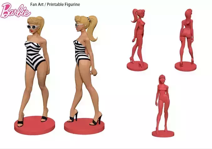 Barbie Classic Figurine