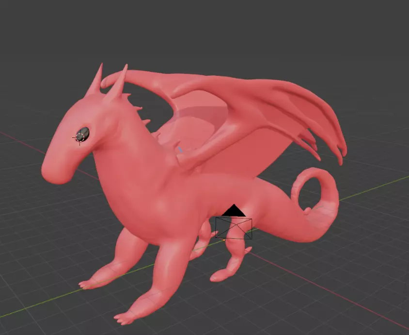 Dragon 3D model_0