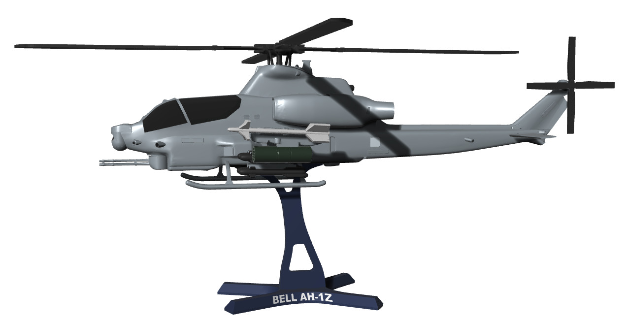 BELL AH-1Z  VIPER 3D print model_5