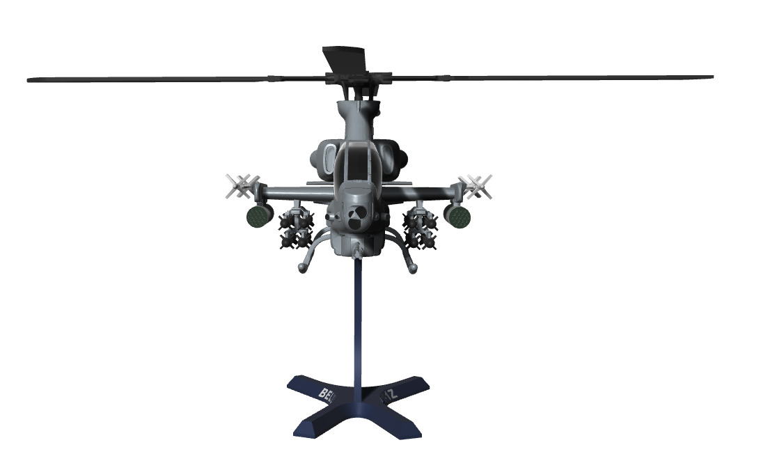 BELL AH-1Z  VIPER 3D print model_2