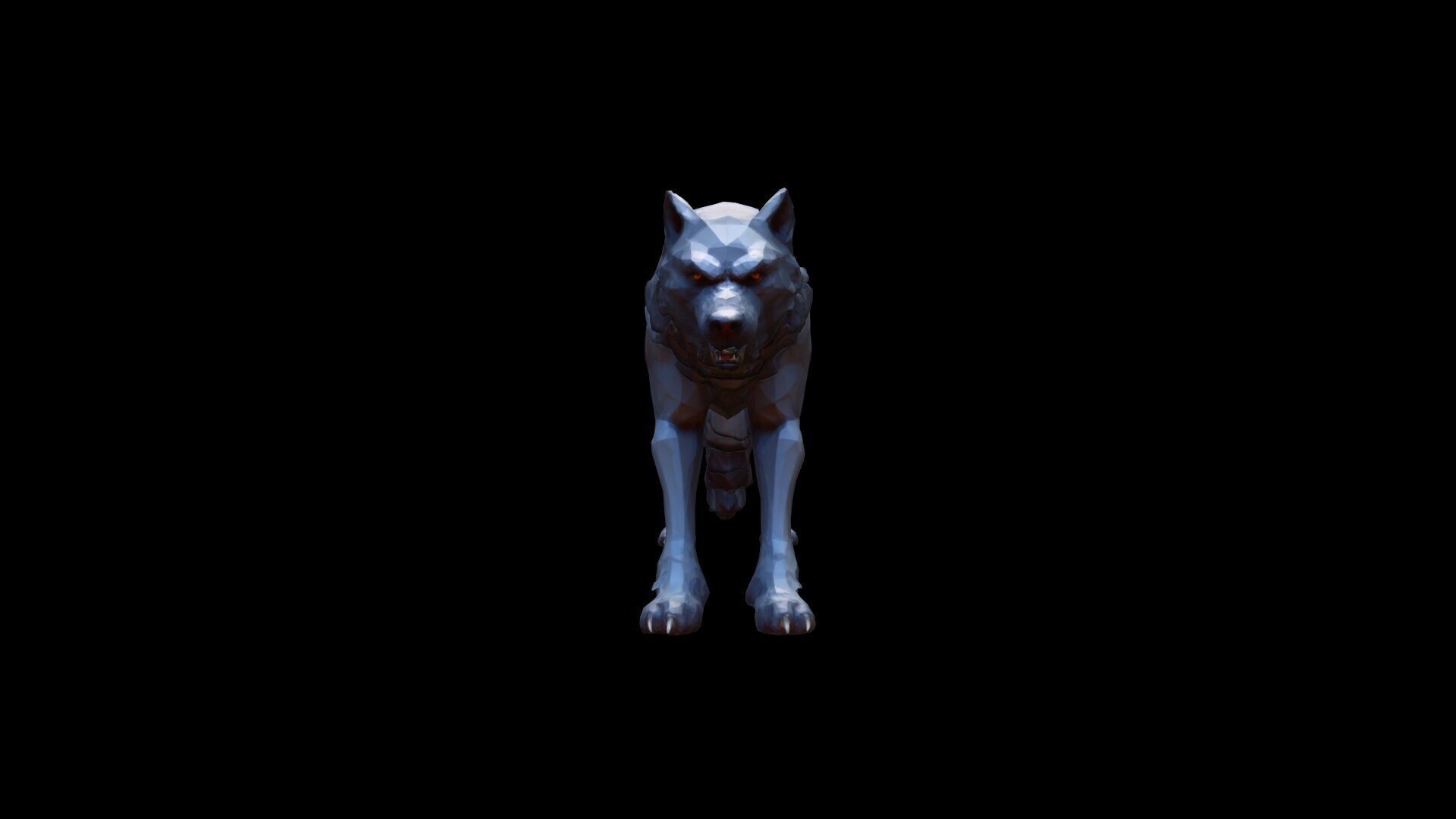  3d Mode Terrifying Werewolf In The Forest 3D model_3