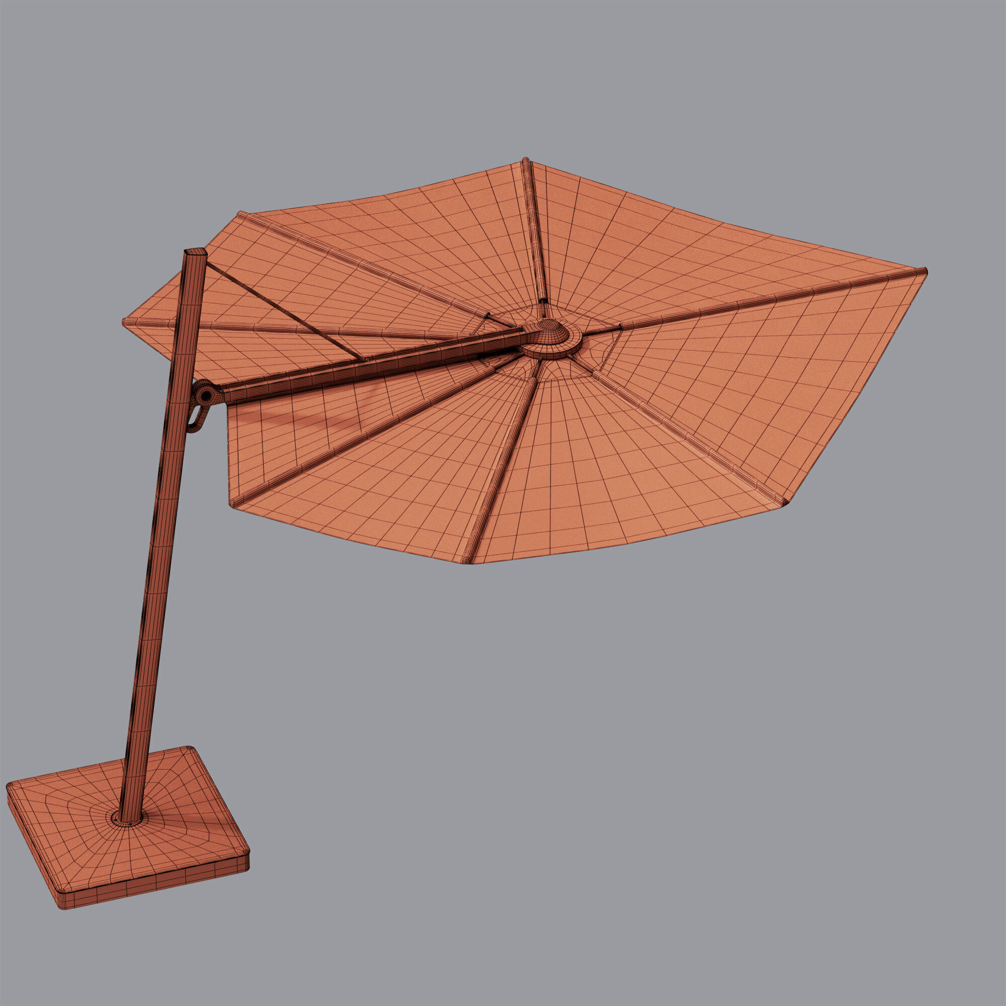 Versa Nature Parasol by Umbrosa 3D model_4