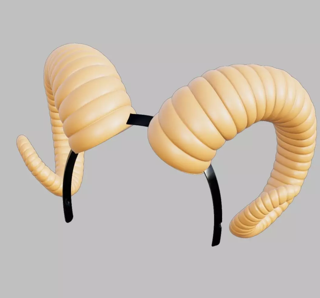 Rams Horns 3D print model_0