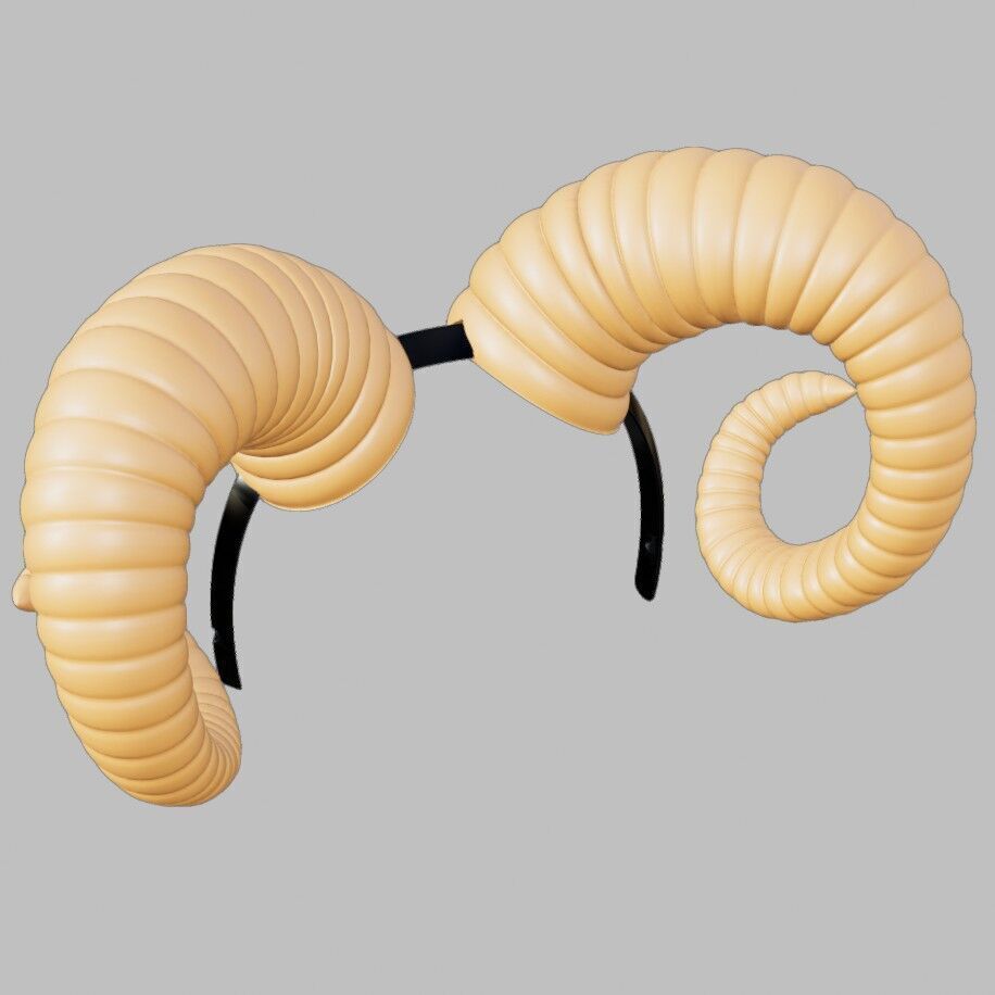Rams Horns 3D print model_5