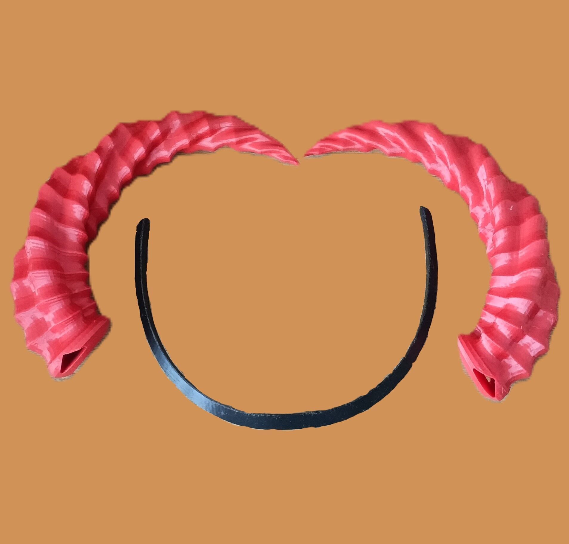 Wearable Diablo Horns 3D print model_4