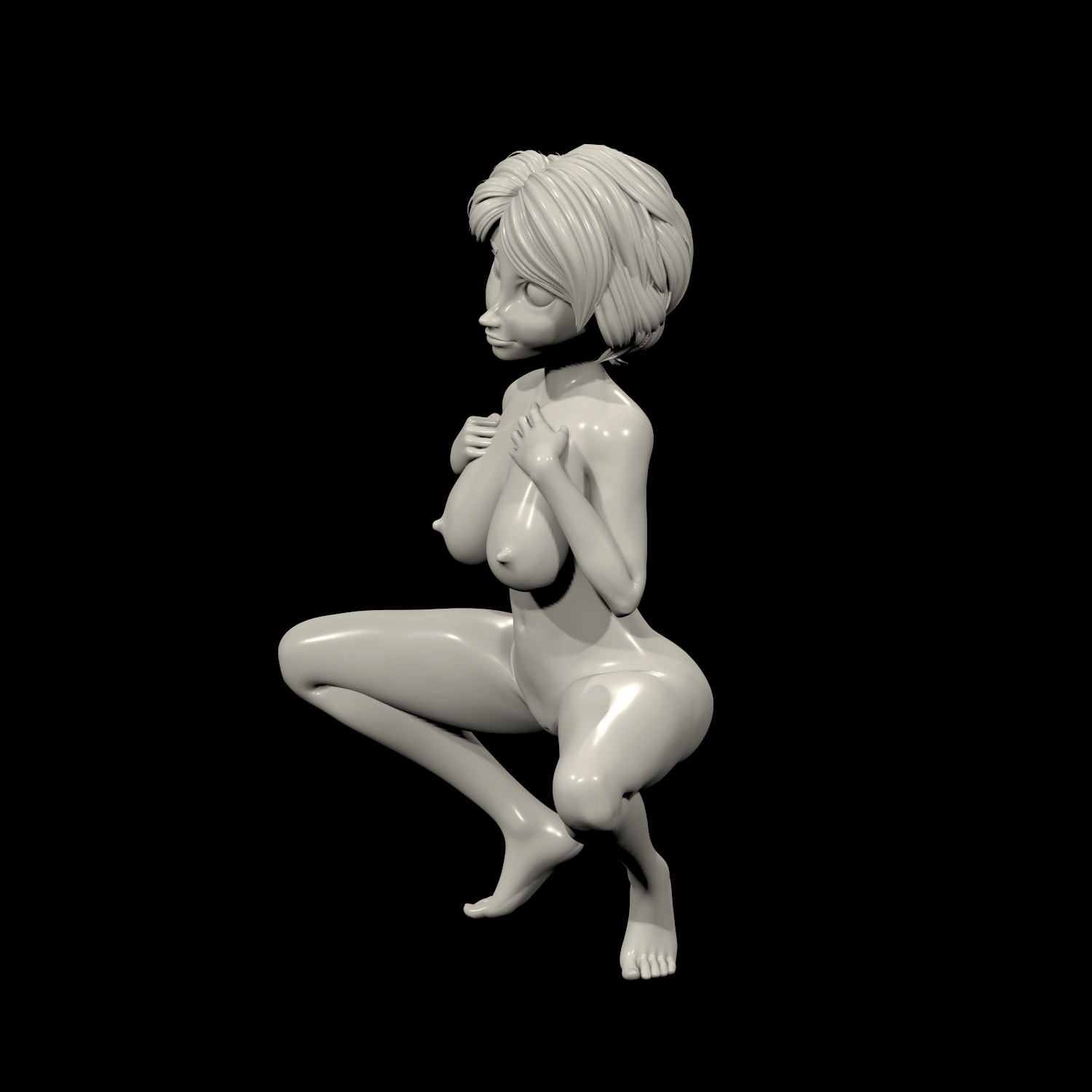 aunt cass eroric nude 3d model 05 3D print model_2