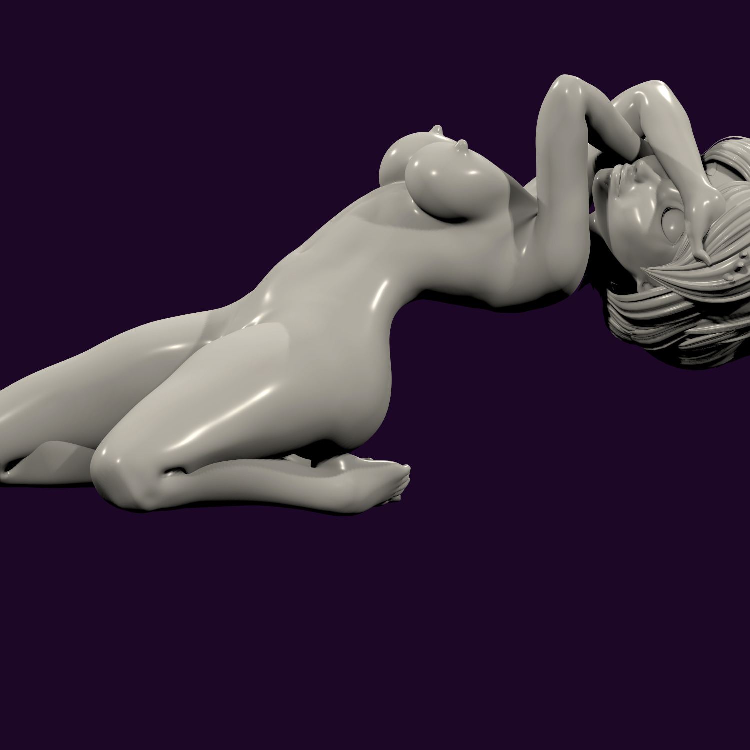 aunt cass eroric nude 3d model 11 3D print model_1