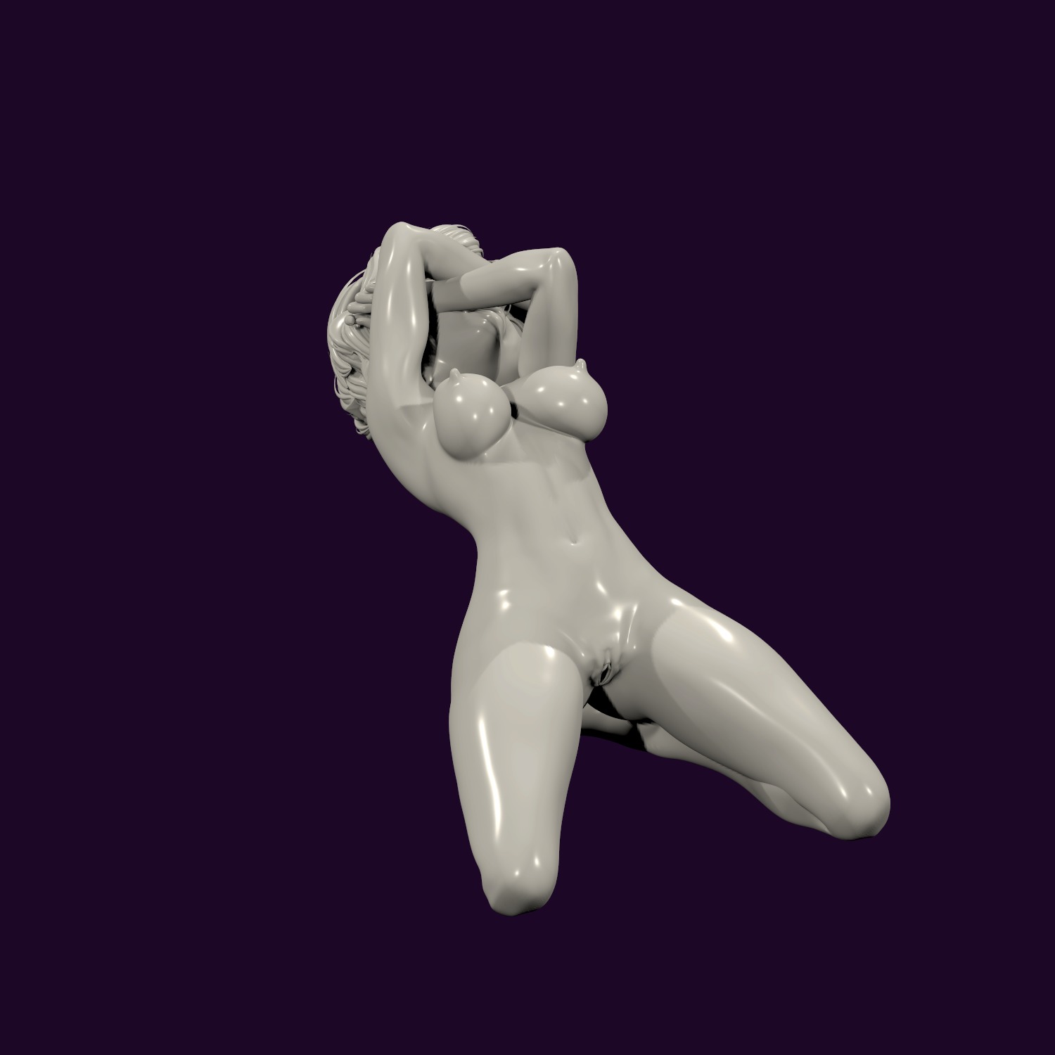 aunt cass eroric nude 3d model 11 3D print model_21