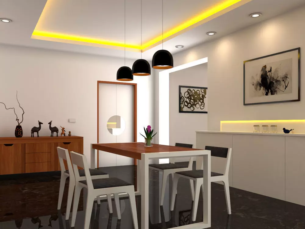 Dining AREA 3D model