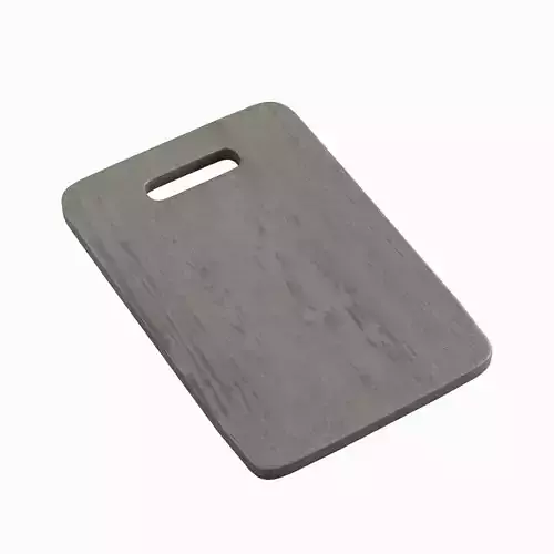 Wood Chopping Board 03 Low-poly 3D model