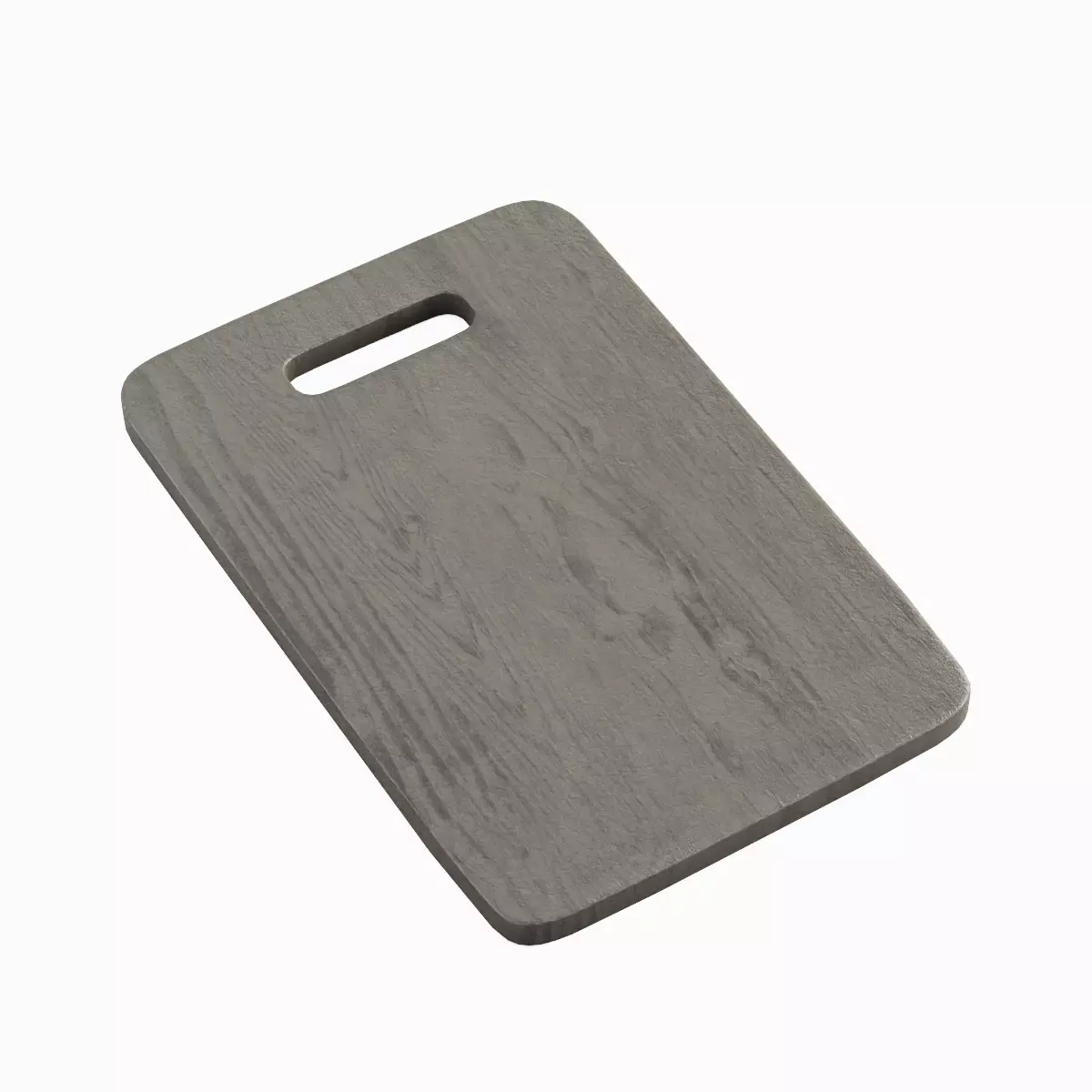 Wood Chopping Board 03 Low-poly 3D model_0