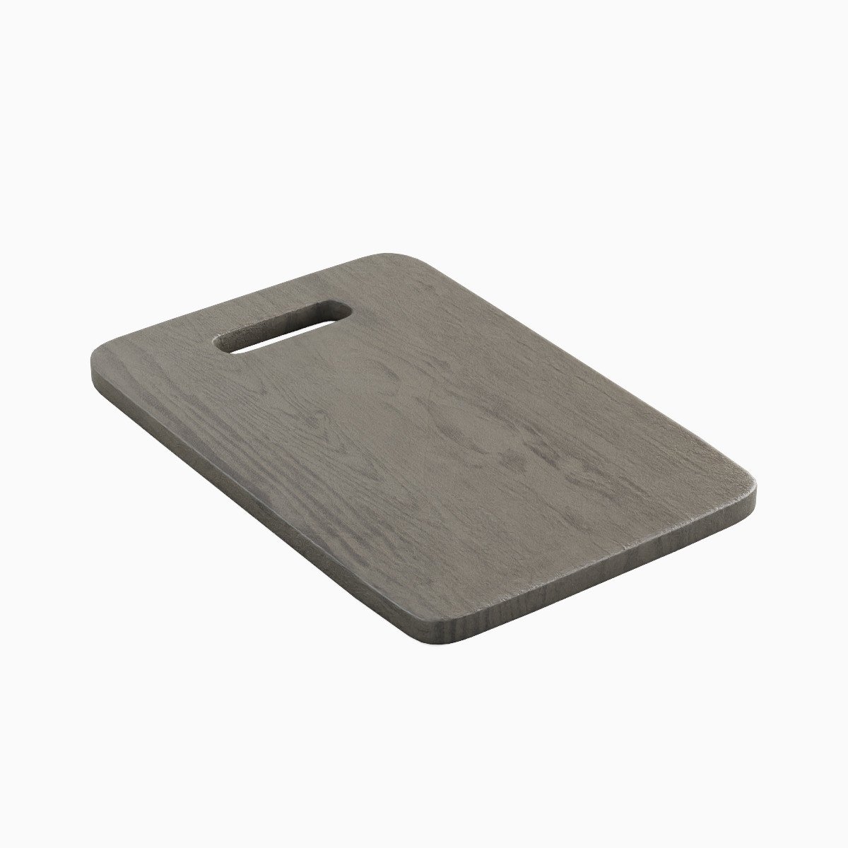 Wood Chopping Board 03 Low-poly 3D model_3