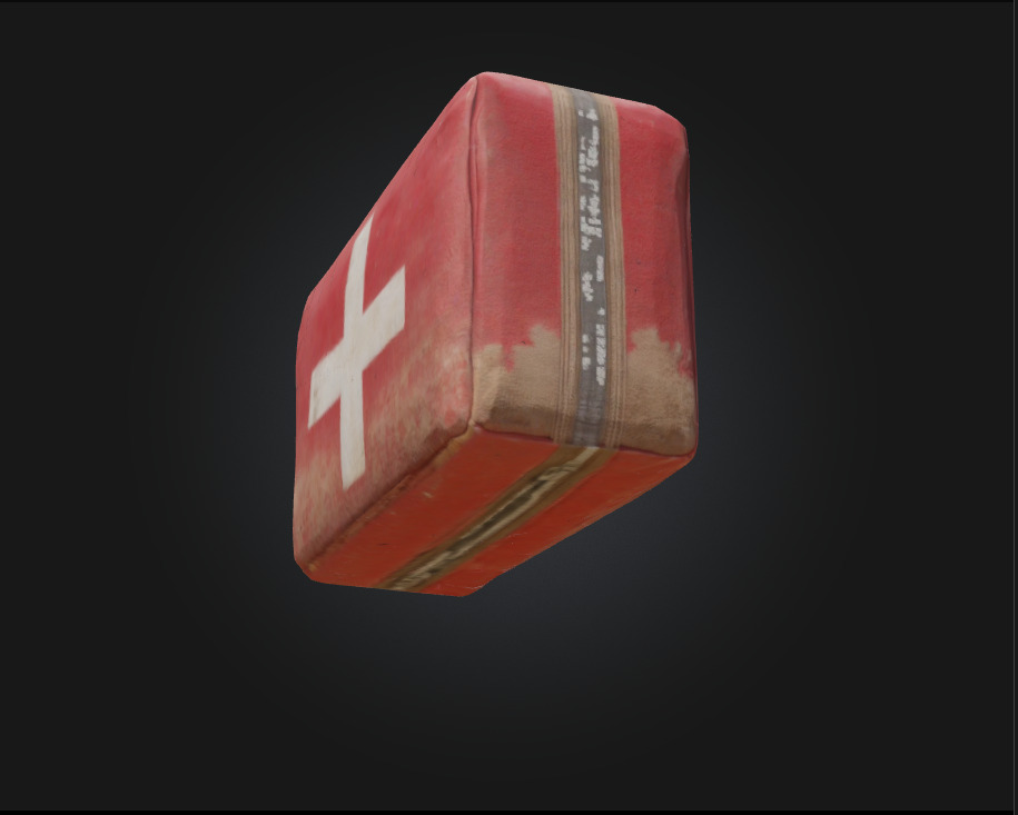 First Aid Kit Essential Medical Gear for Survival and Realism 3D model_4