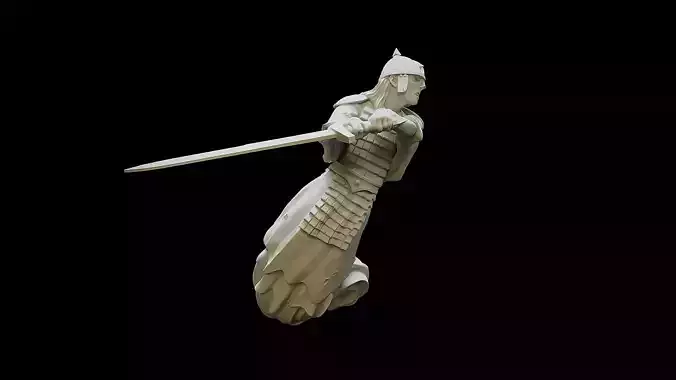 Shadow Pose 4 3D print model