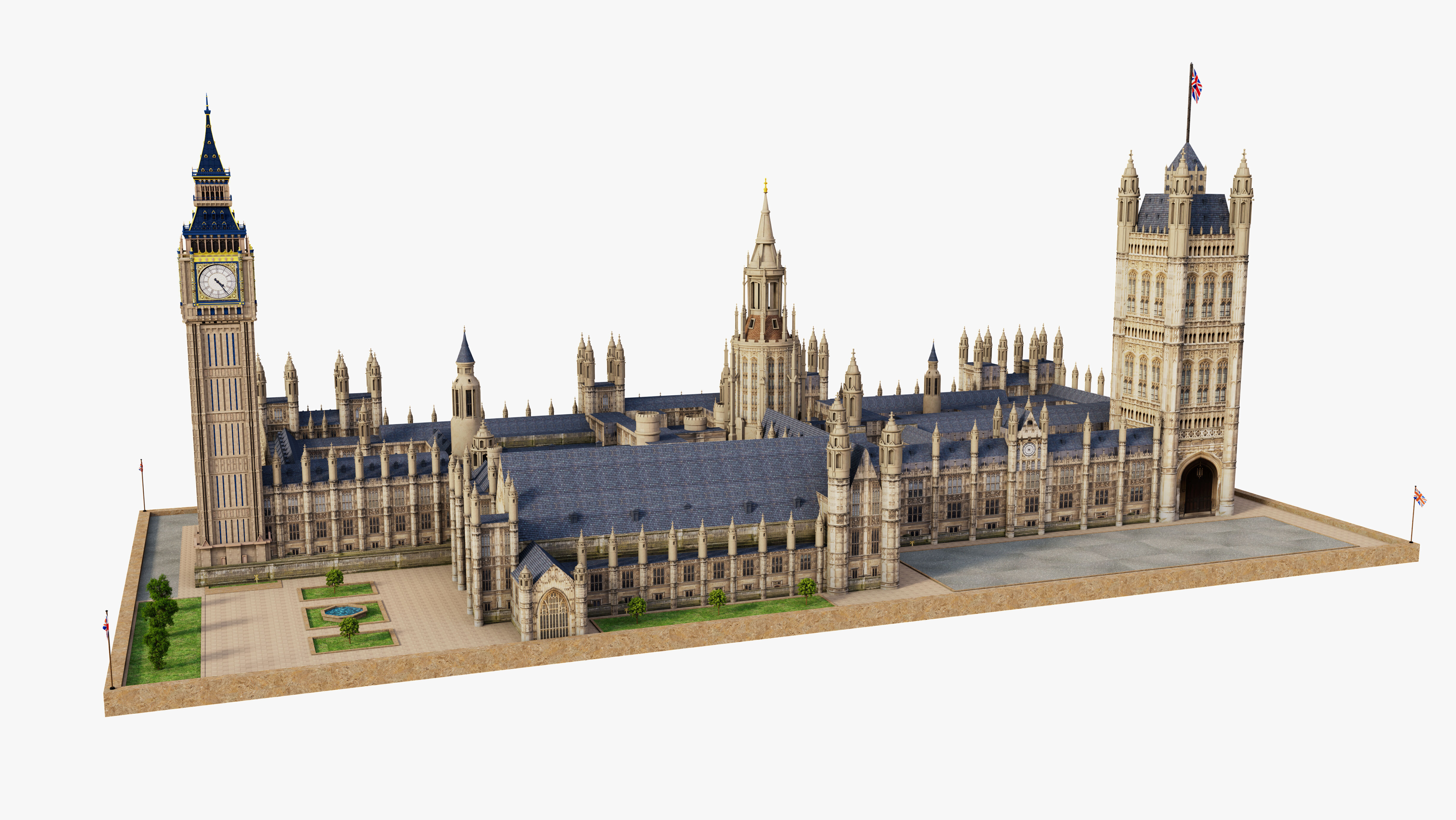 House of Parliaments 3D model