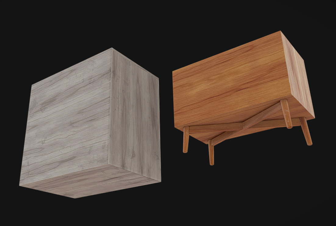 Furniture Pack 11 Low-poly 3D model_5