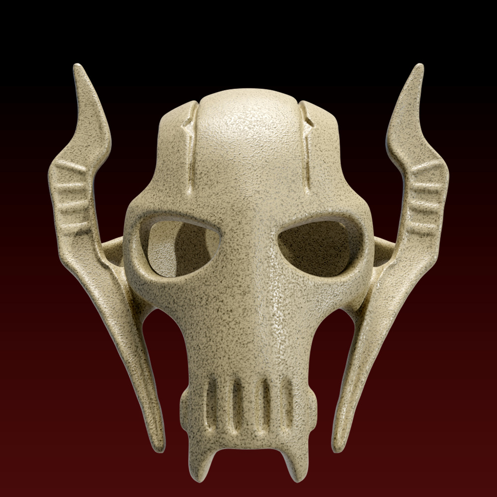 GENERAL GRIEVOUS HELMET STAR WARS 3D print model_1