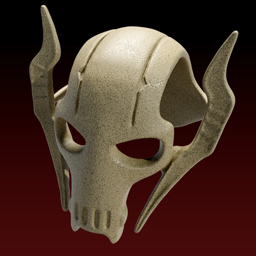 GENERAL GRIEVOUS HELMET STAR WARS 3D print model_3