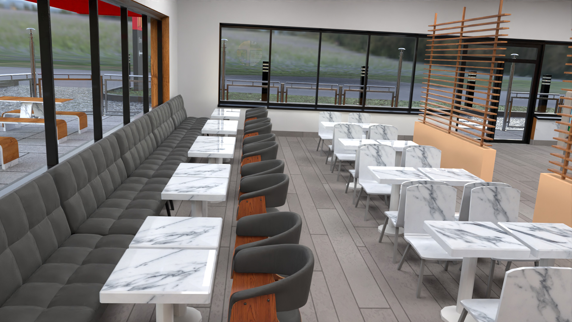 McDonald Restaurant High-Quality 3D Model 3D model_20