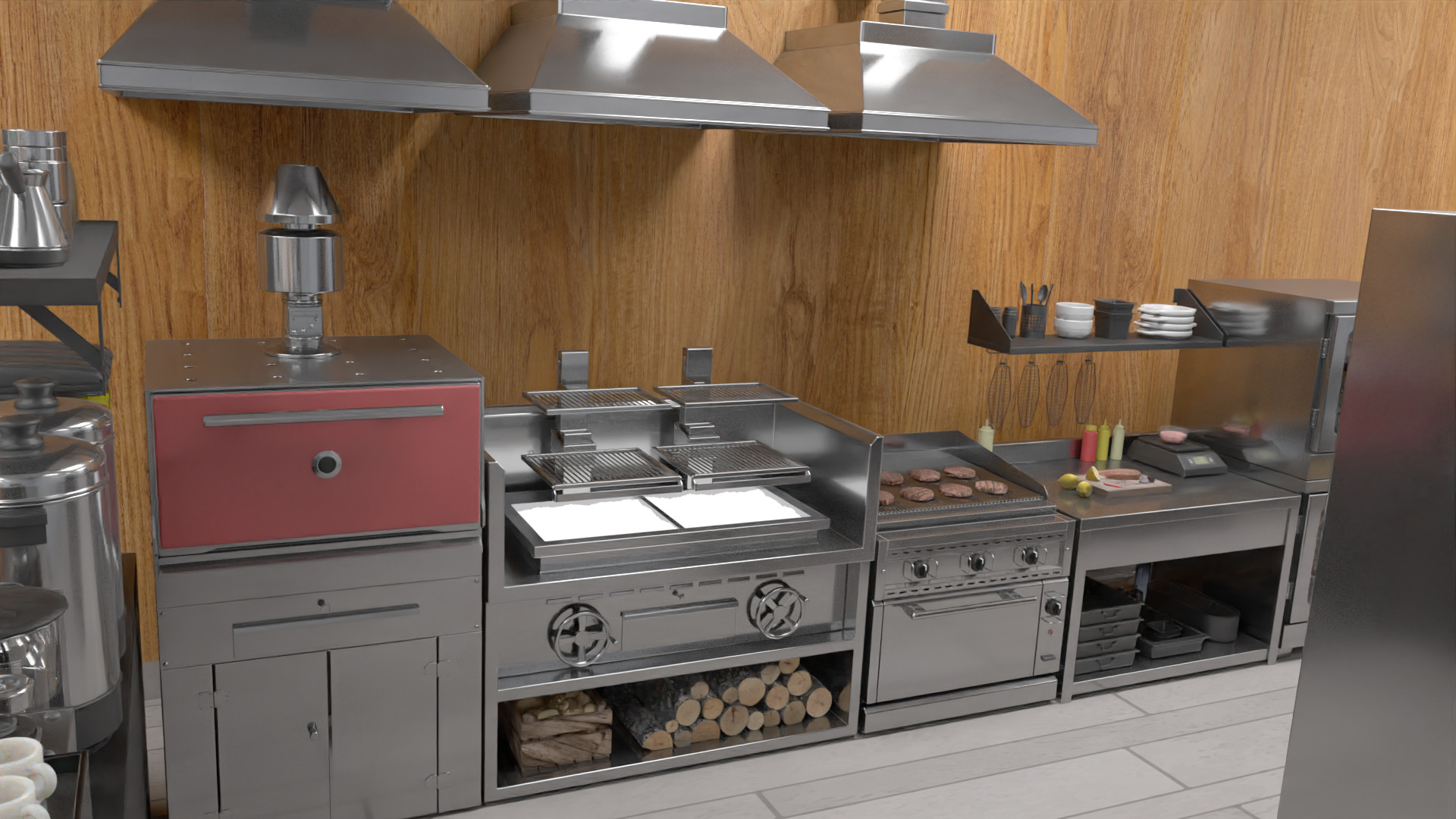 McDonald Restaurant High-Quality 3D Model 3D model_18