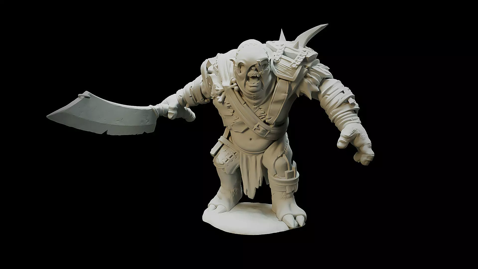 Anagar Troll Commander 3D print model_0