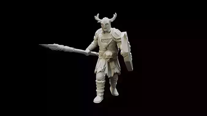 Kalum Warriors Foot With Spear Shield sword 4