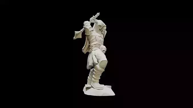 Kalum Warriors Foot With Spear Shield sword 5