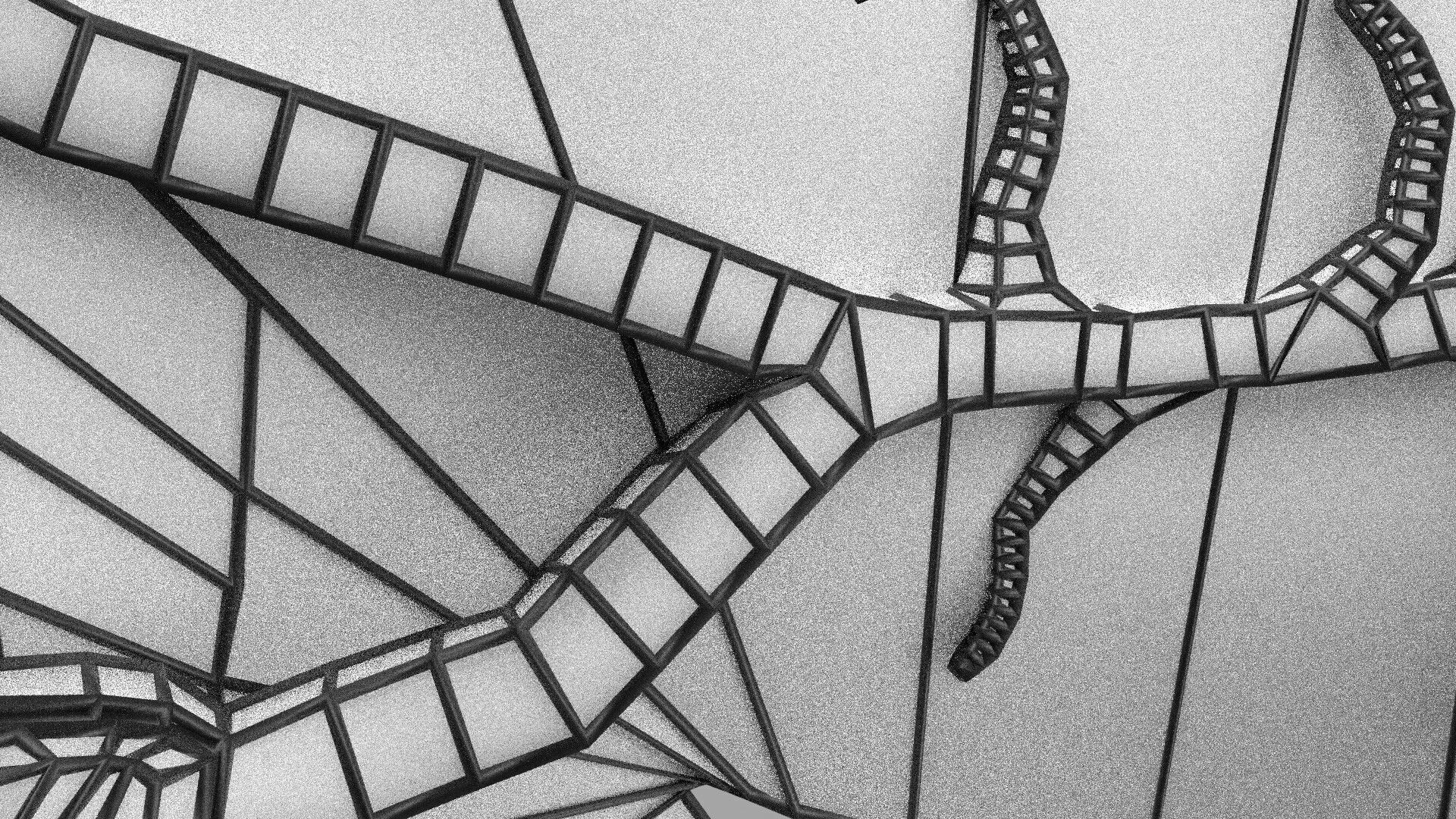 Biliary tract stone obstructions gallstone Low-poly 3D model_65