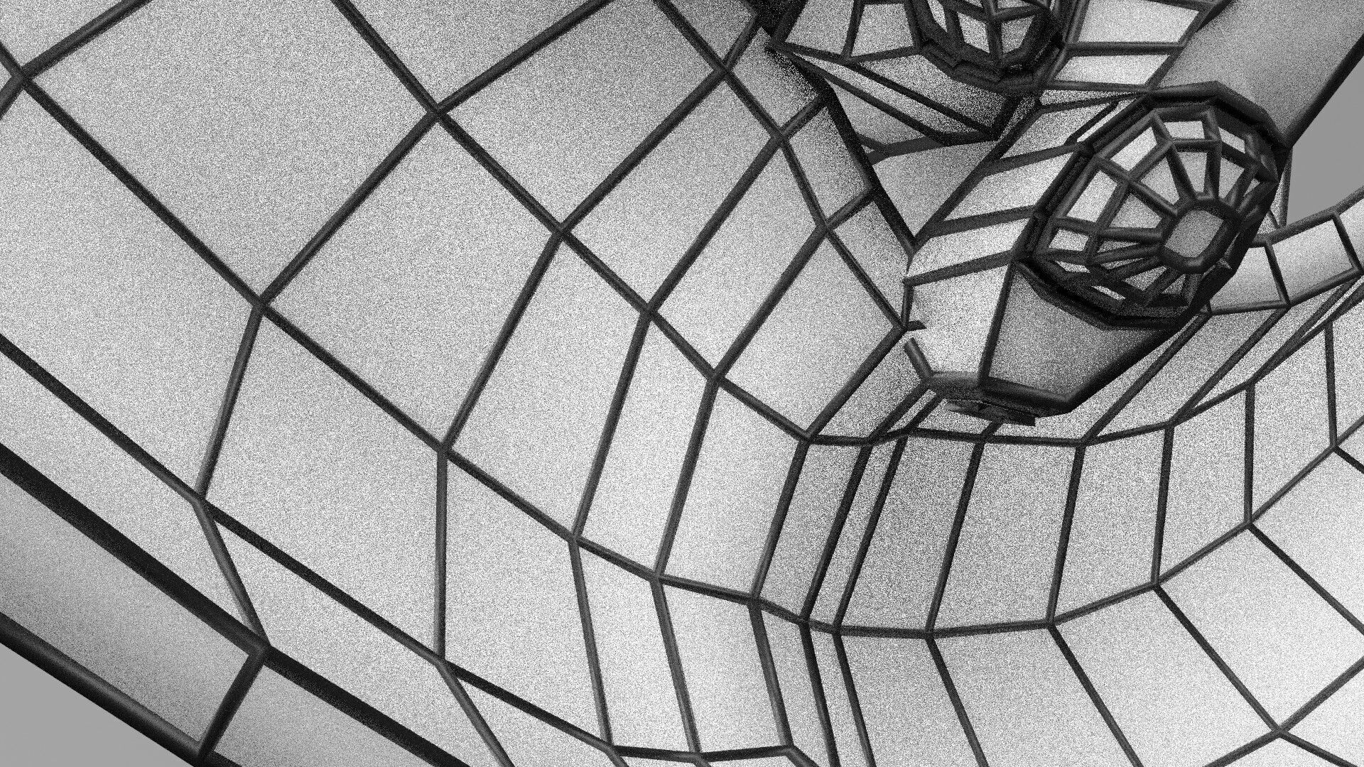 Biliary tract stone obstructions gallstone Low-poly 3D model_58