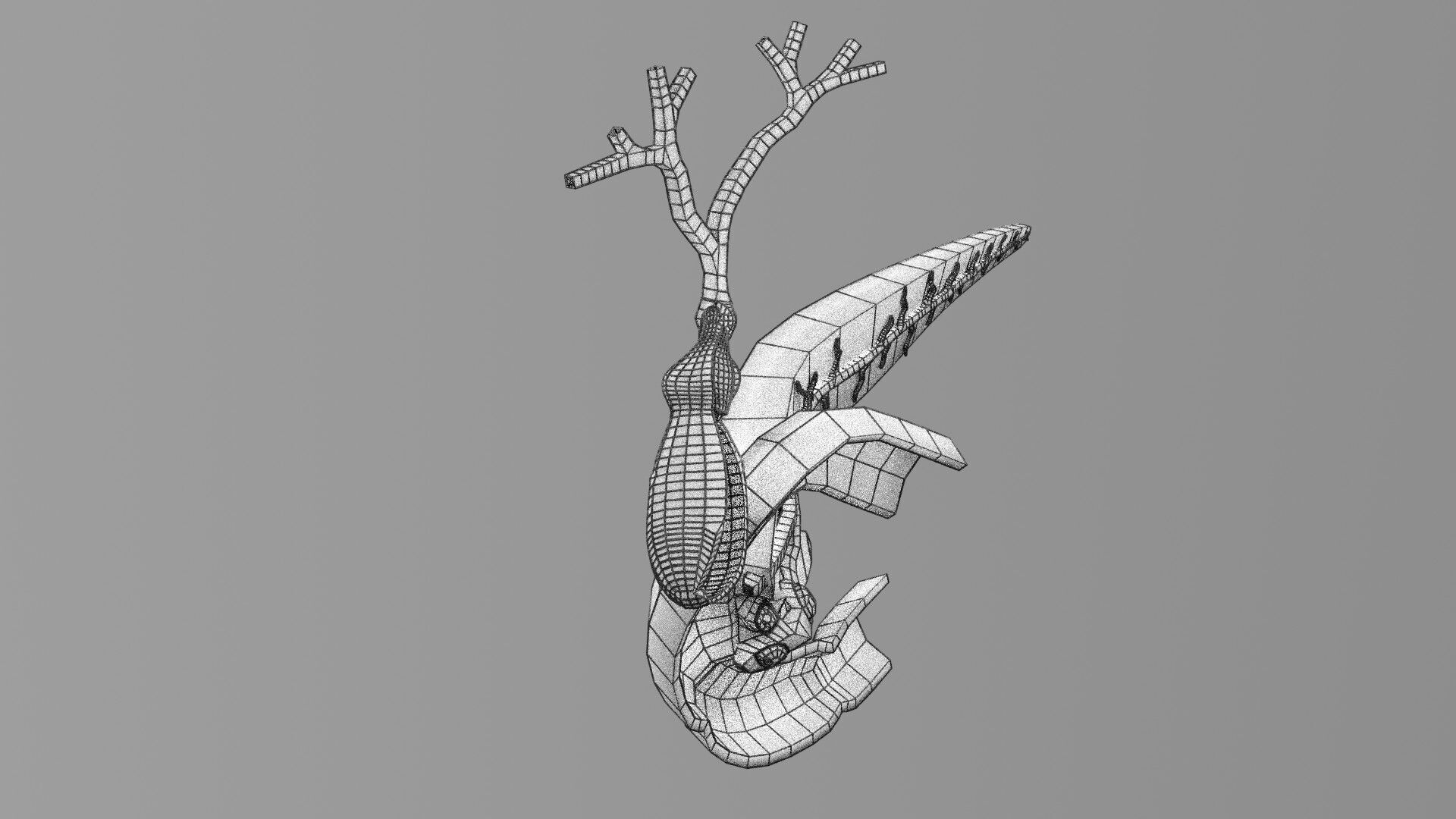 Biliary tract stone obstructions gallstone Low-poly 3D model_79