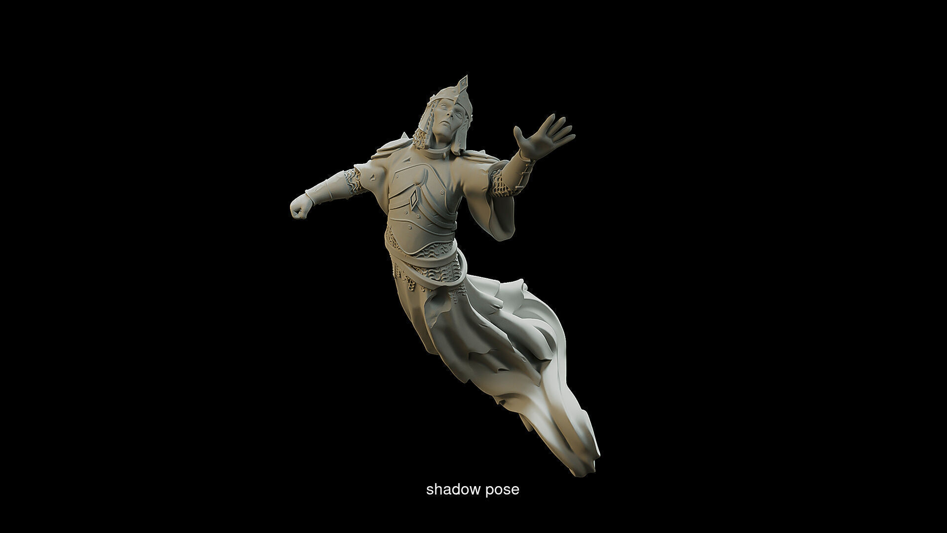 wadow commander pose 3D Model Collection_2