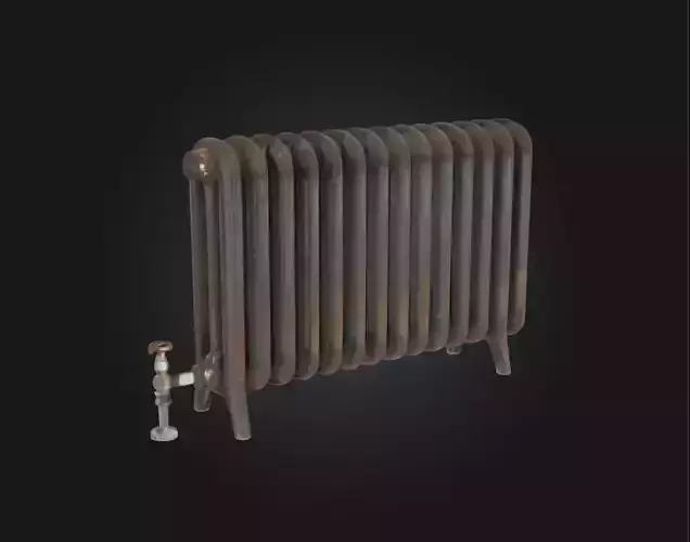 Radiant Warmth  Inviting Hearth for Cozy Scenes 3D model