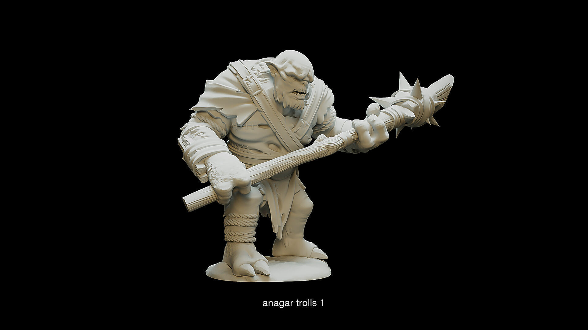 Anagar Trolls 3D Model Collection_3