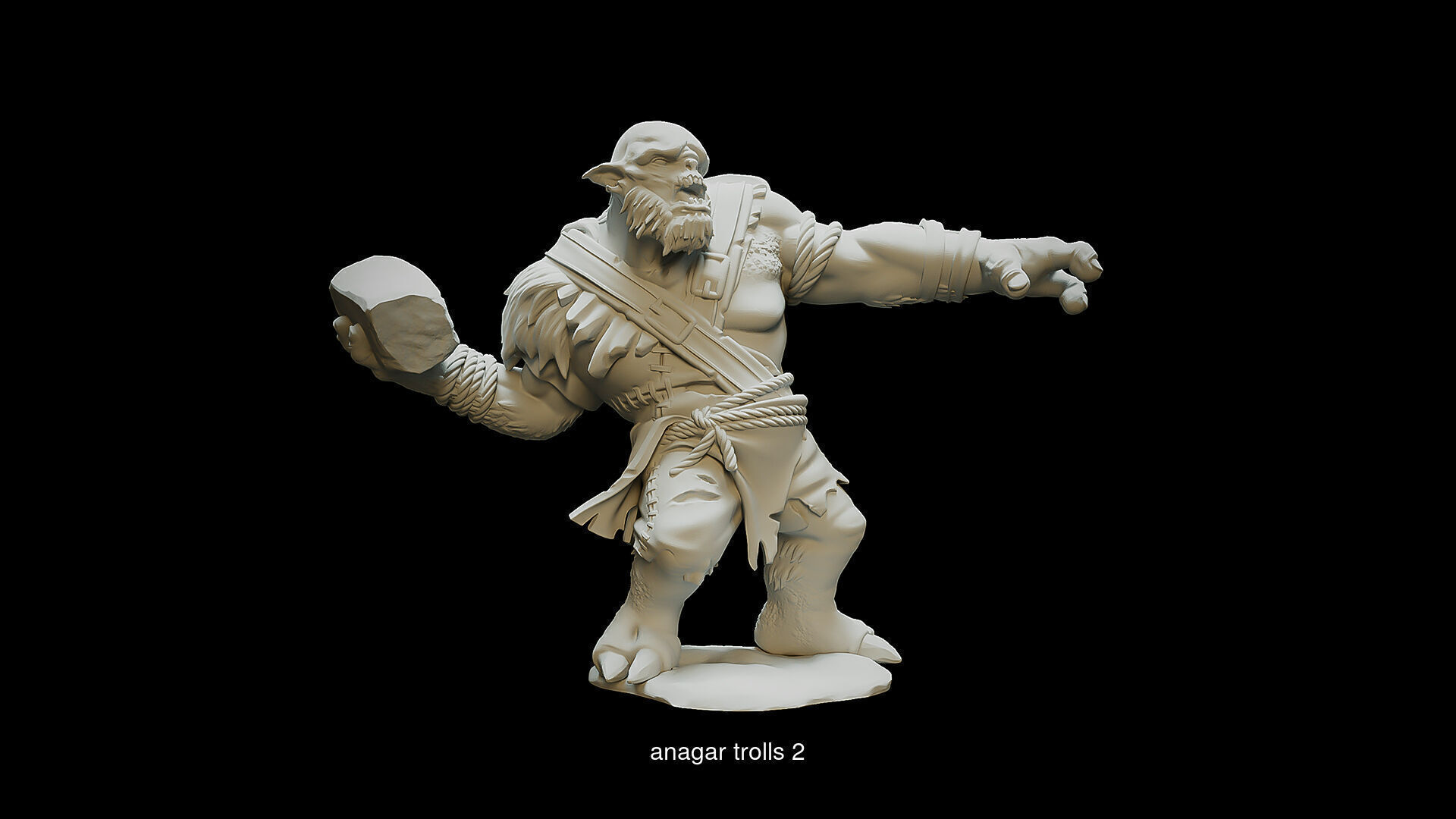 Anagar Trolls 3D Model Collection_2