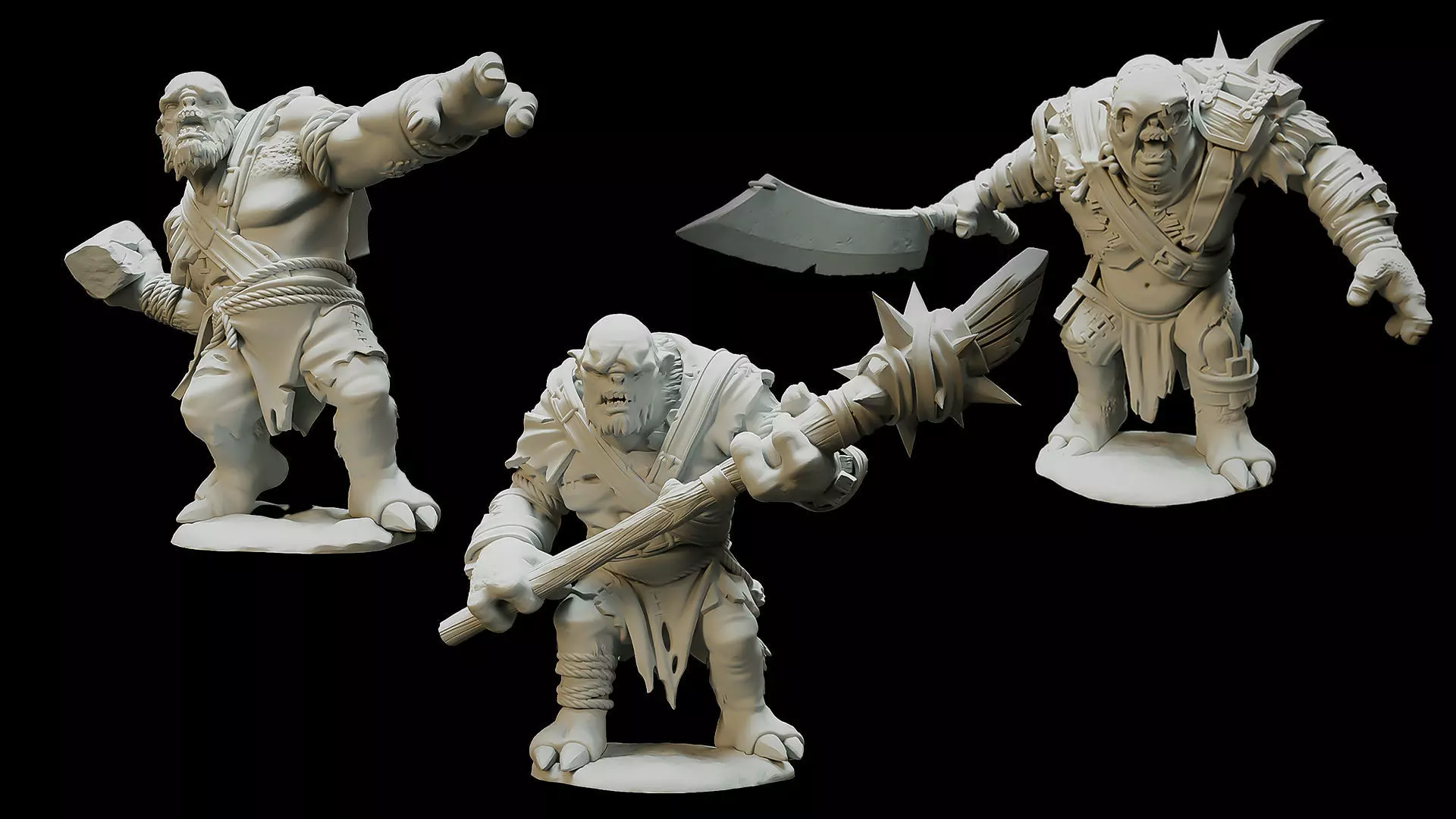 Anagar Trolls 3D Model Collection_0