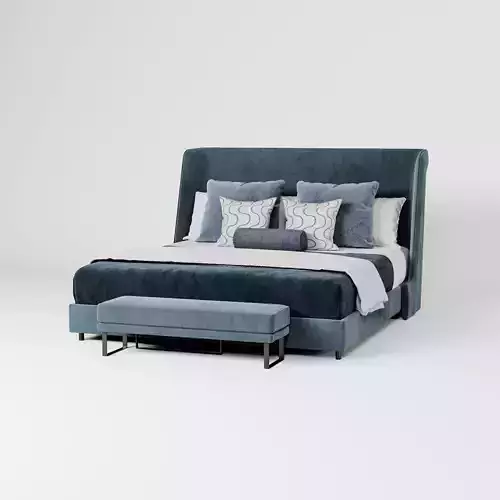 Denelli Double Bed