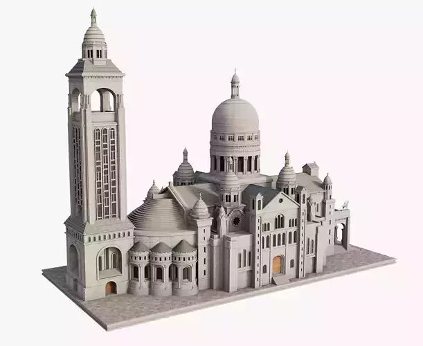 Sacre Coeur 3D model