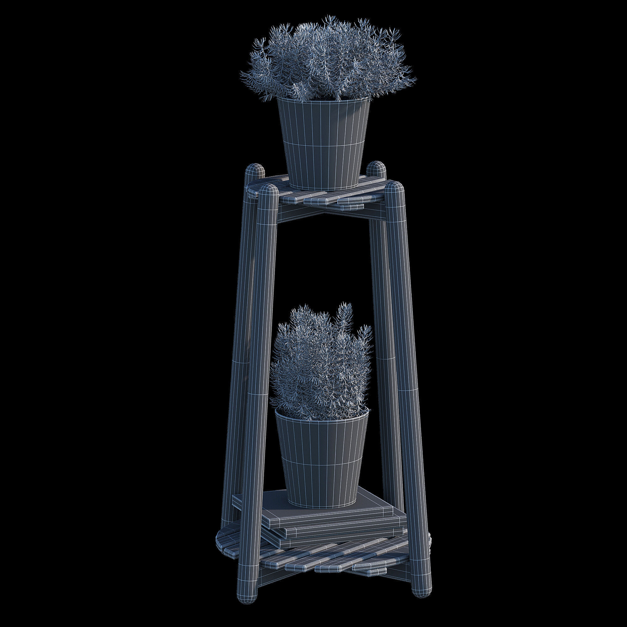 Daksjus plant stand 3D model_14