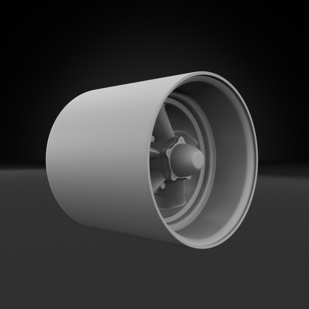 AR VN105 Torq Thrust D 3D print model_3