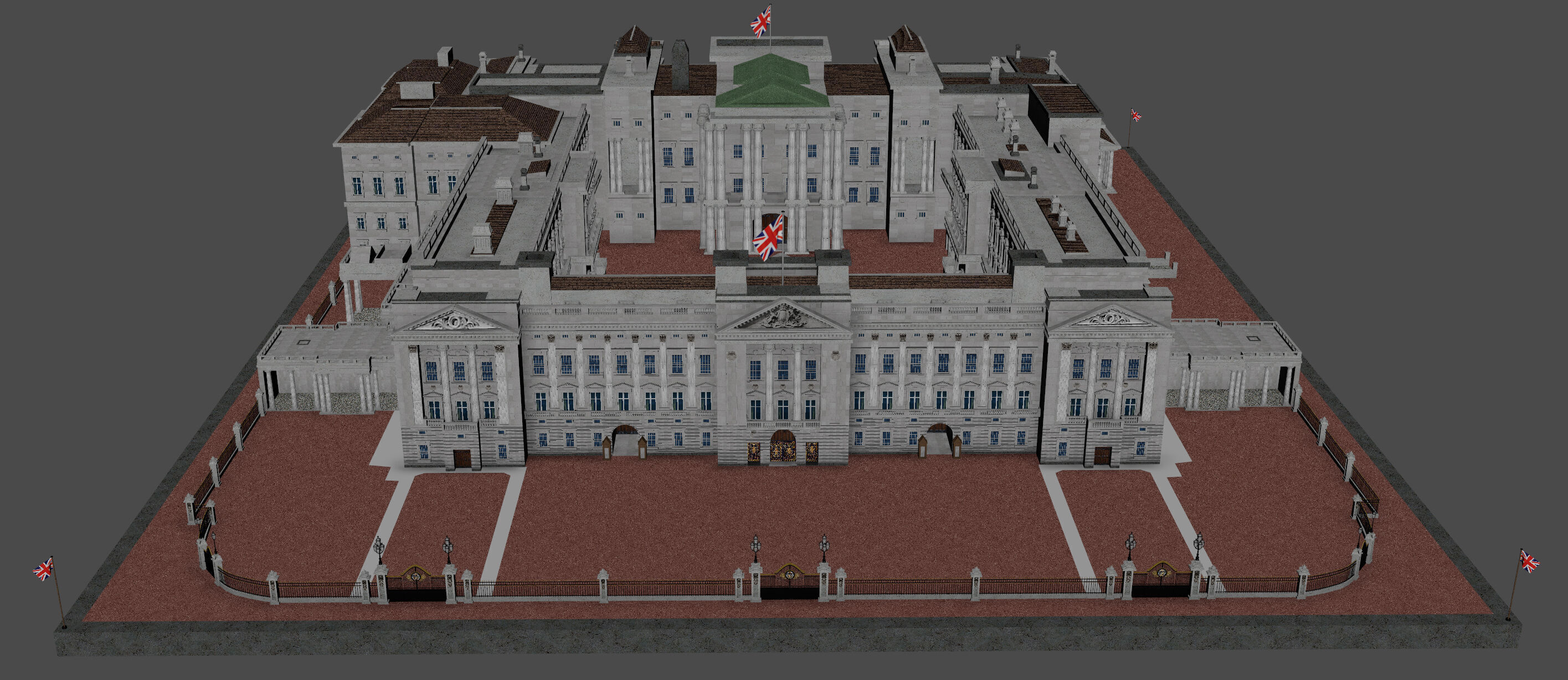 Buckingham Palace 3D model_19