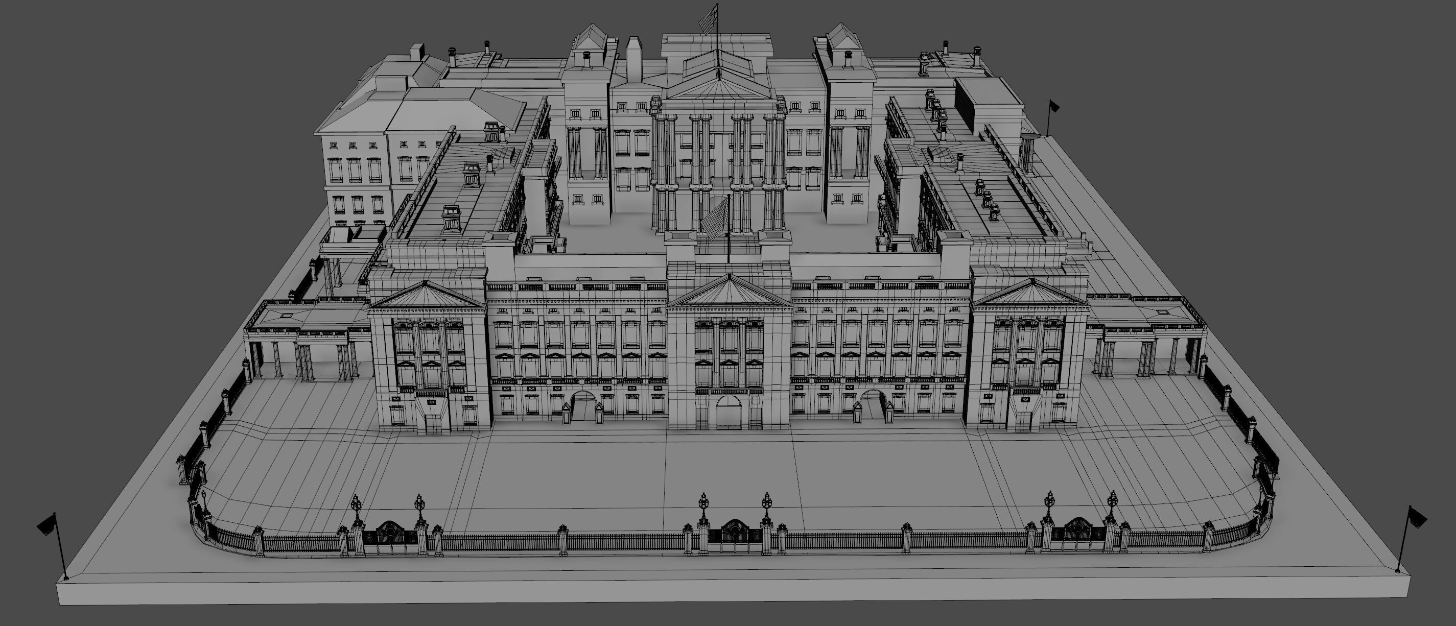 Buckingham Palace 3D model_21