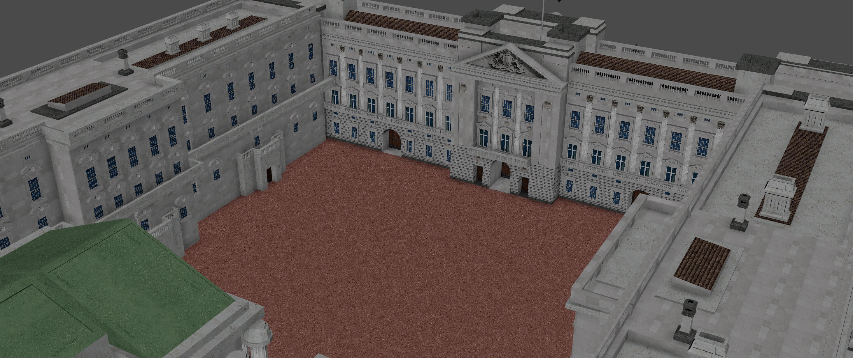 Buckingham Palace 3D model_15