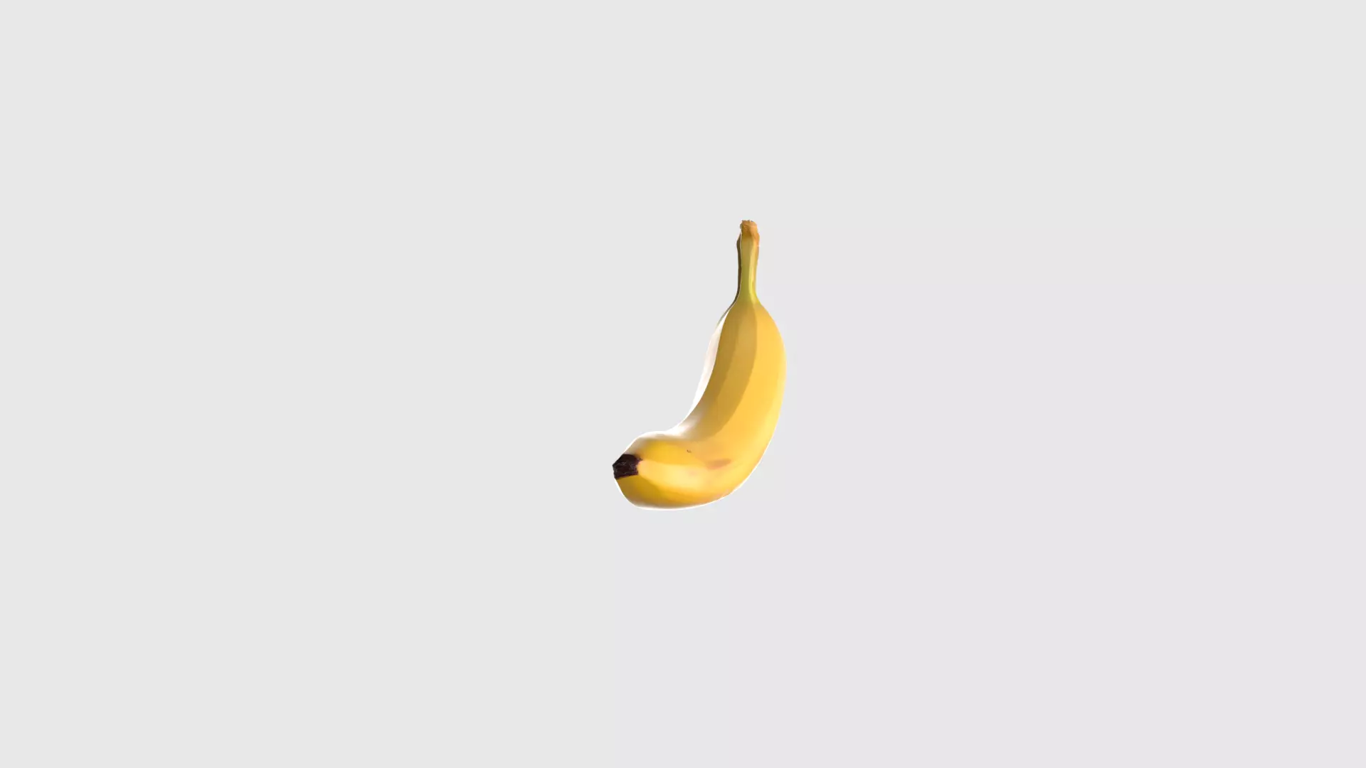 Banana 3D model_1
