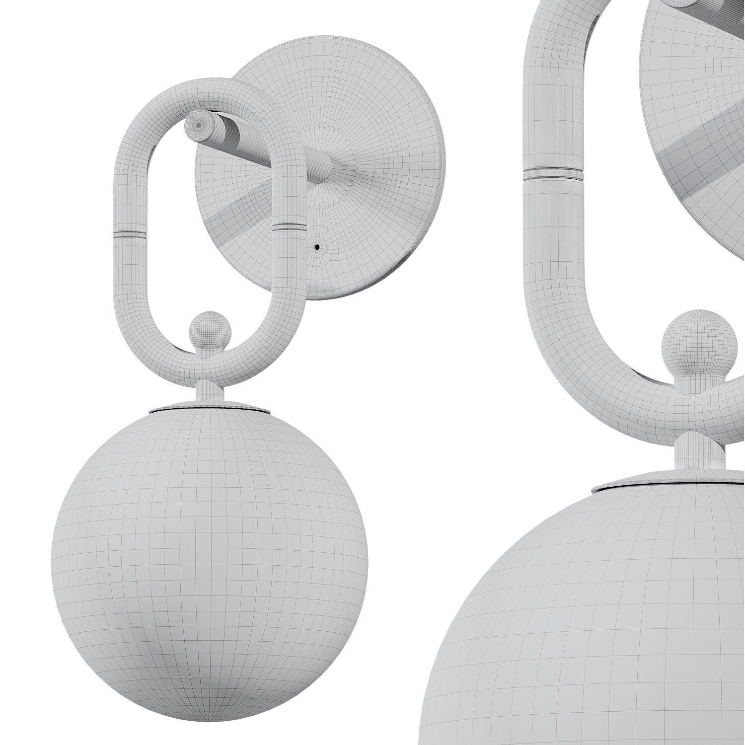 Volker Haug Studio Missing Link Wall Lamp 3D model_3