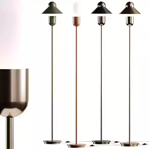 Alma Capsulehat Floor Lamps