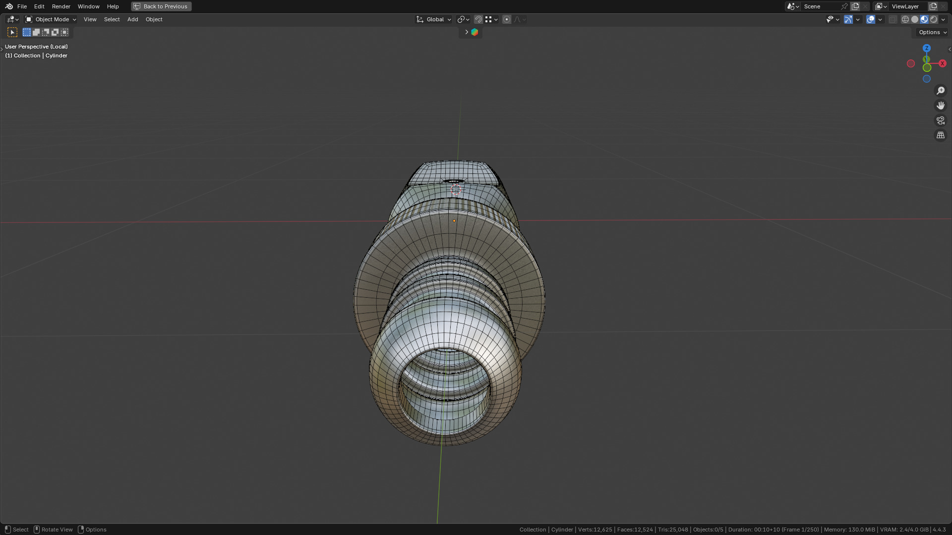 Frazier Suction Tube 3D model_31