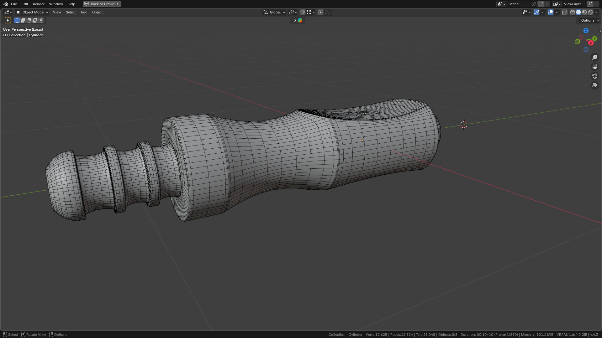 Frazier Suction Tube 3D model_36
